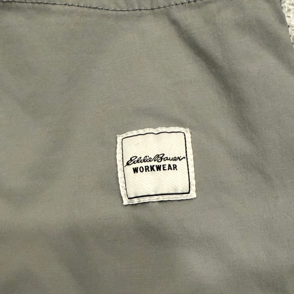 Eddie Bauer Workwear Men's Lightweight Stretch Shorts Gray Size 34x9 - Picture 5 of 10